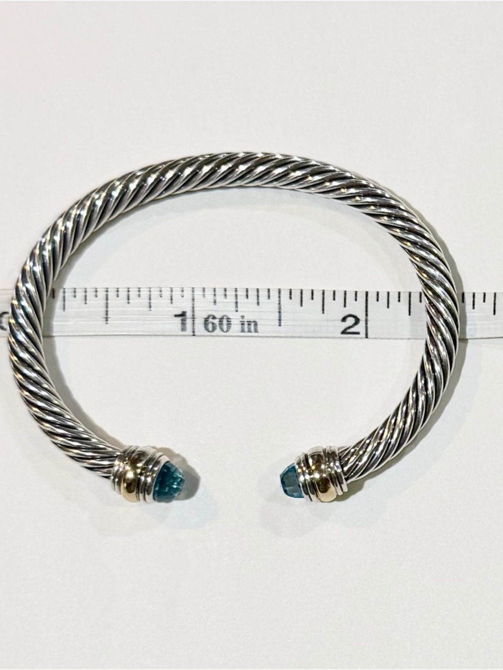 ❤️ David Yurman 5mm Classic Cable Bracelet - Picture 10 of 11